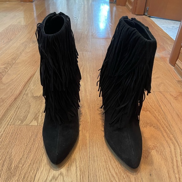 Zara suede fringe booties - Picture 2 of 5